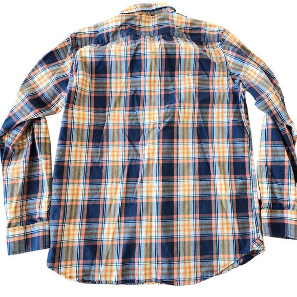 Banana Republic Button Down Lightweight Flannel Shirt Size M - Picture 2 of 7